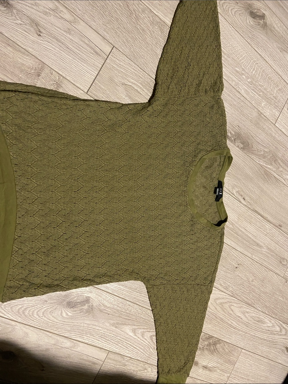 Olive Knit Top